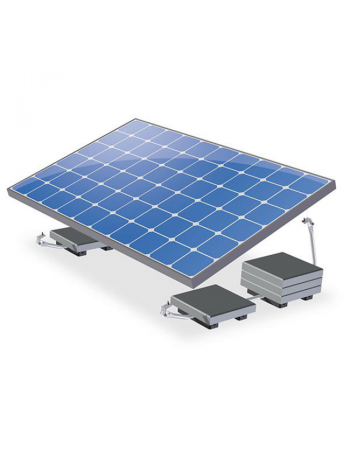Van der Valk Valkbox 3 platdak compleet set zonnepanelen montagesysteem:
